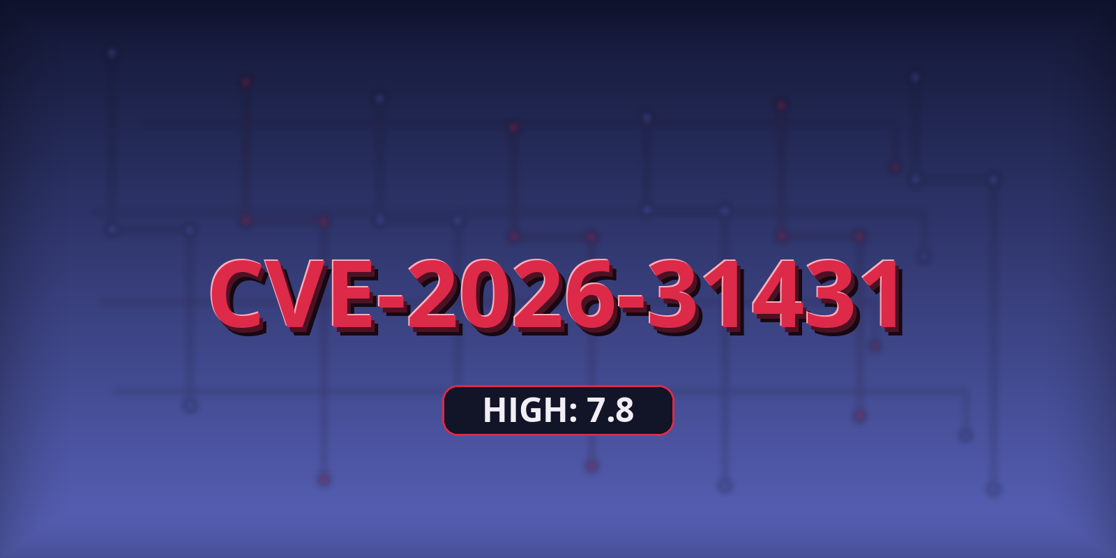 CVE 2026 31431 banner